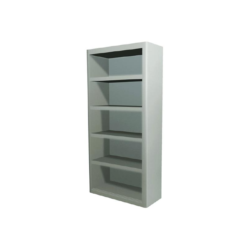 Gabinete Metalico sin puertas - Librero Metalico Color Arena