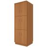 LOCKER DE MADERA 3 PUERTAS